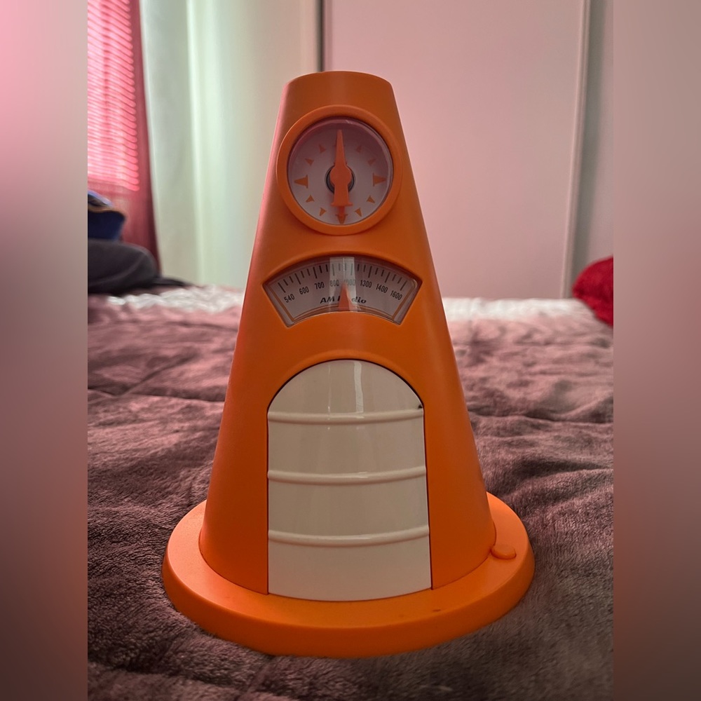 cozy cone replica alarm clock (not an actual clock)